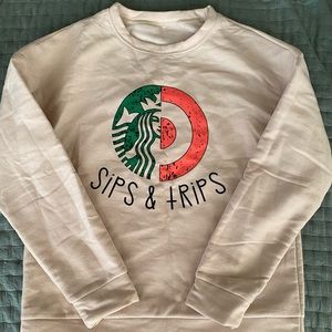 Cozy Target/Starbucks Sweatshirt
